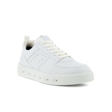 Tenisi barbati  Piele naturala - alb