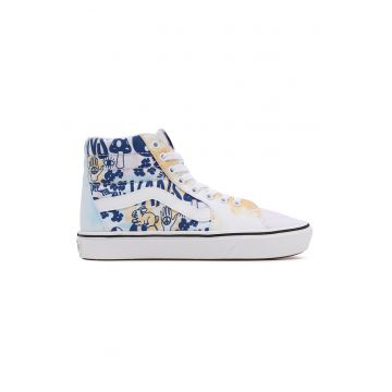 Tenisi high-top unisex cu imprimeu