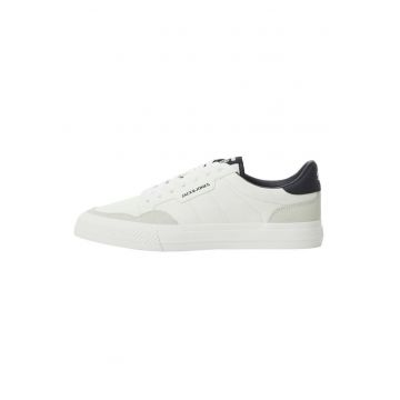 Pantofi sport cu insertii din piele ecologica
