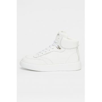 Pantofi sport mid-high de piele