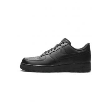 Pantofi sport barbati  Air Force 1 Low '07 - negru - piele - design versatil