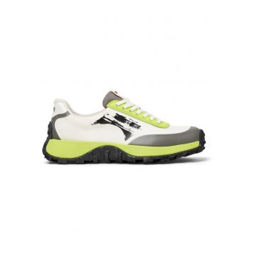 Pantofi sport cu garnituri sintetice Drift Trail - Alb/Gri