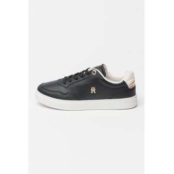 Pantofi sport de piele cu logo