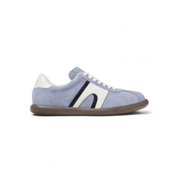 Pantofi sport Pelotas Soller de piele nabuc - Albastru