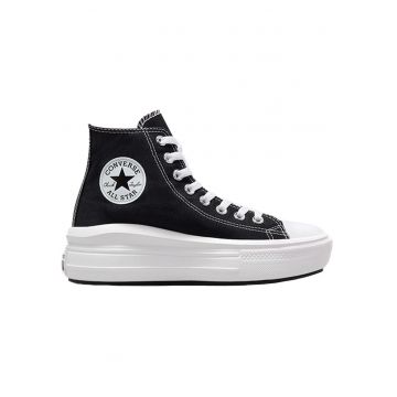 Tenisi femei  Chuck Taylor All Star Move Hi 568497C23372 - Alb/Negru