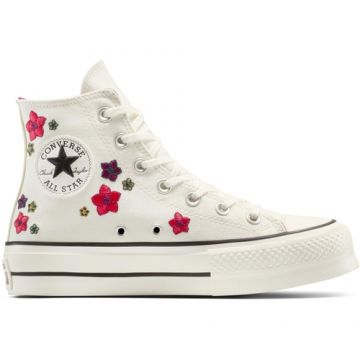 Tenisi unisex Converse Chuck Taylor All Star Lift Platform Flowers A15463C