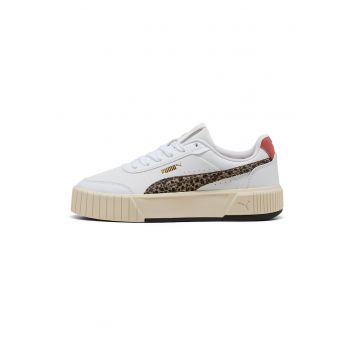 Pantofi sport Carina Mia Animal Flair din piele ecologica