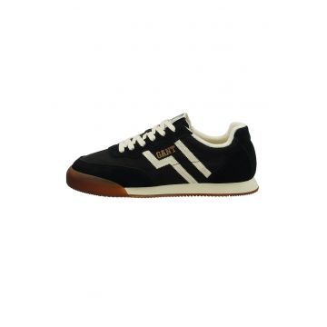 Pantofi sport de piele intoarsa Beylana - Negru