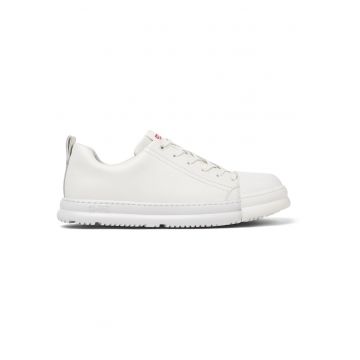 Pantofi sport de piele Junction Runner 50289 - Alb murdar