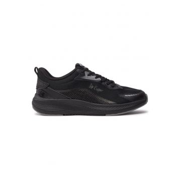 Tenisi barbati  303729288 - Piele ecologica/Textil - Negru - Negru