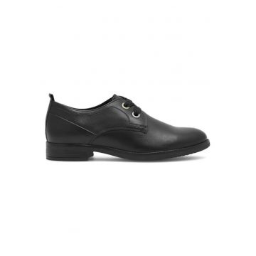 Tenisi dama -  590558836622536 - Piele naturala - Negru
