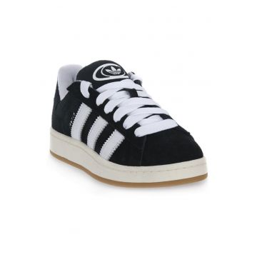 Tenisi dama -  Campus - Piele intoarsa - Negru - Negru