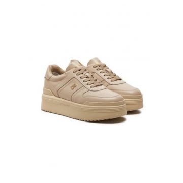 Pantofi sport dama  304245268 - Piele naturala - Bej - Bej