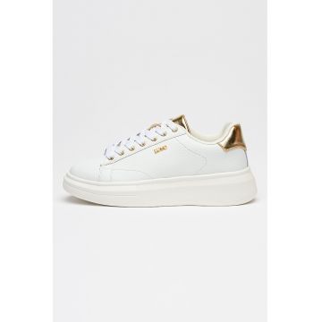 Pantofi sport wedge din piele Babol 01