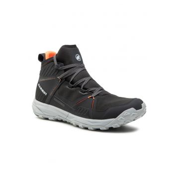 Pantofi trekking barbati - 208354790 - Textil - Negru