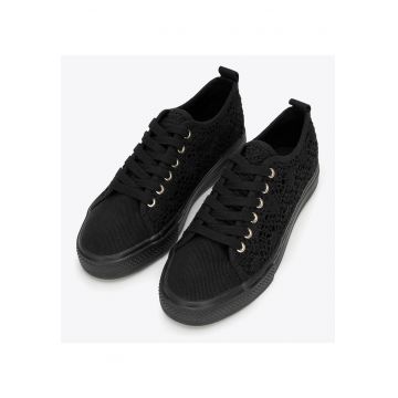 Tenisi dama  negri - material sintetic - design modern