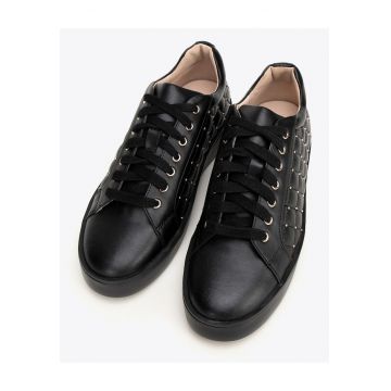 Tenisi dama  piele naturala - negru