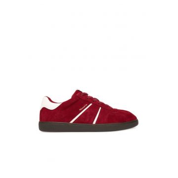Tenisi de dama -  305247247 - piele naturala - rosu