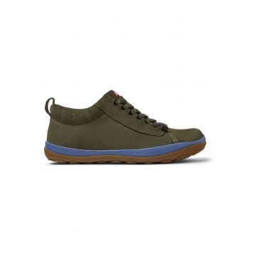Pantofi casual din piele nabuc Peu Pista GM 1213