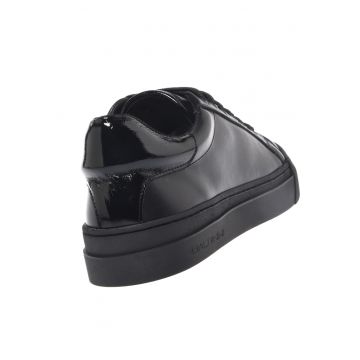 Pantofi sport din piele cu model uni