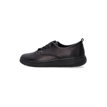 Pantofi sport din piele naturala - Negru