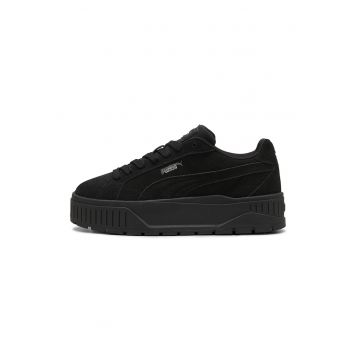 Pantofi sport flatform de piele intoarsa Karmen II
