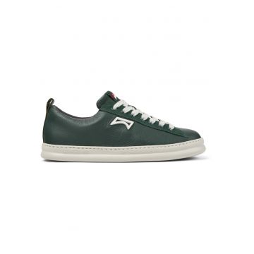 Pantofi sport Runner Four din piele cu model uni - Verde