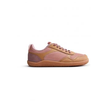 Pantofi psort de plasa si piele ecologica cu talpa flexibila - Bej