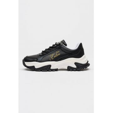 Pantofi sport din piele cu talpa wedge