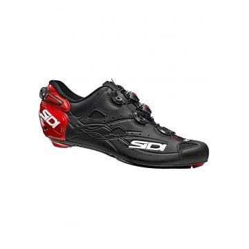 Pantofi ciclism sosea  Shot Matt-Rosu/Negru Mat-40 1/2