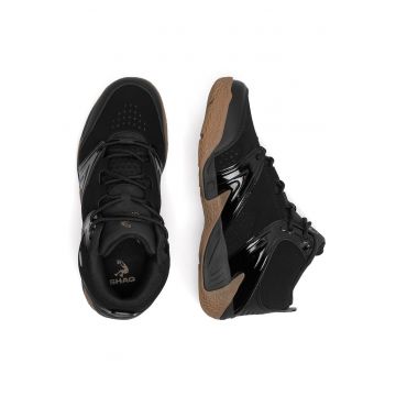 Pantofi sport barbati  model CEO-DEVASTATOR - piele naturala - negru