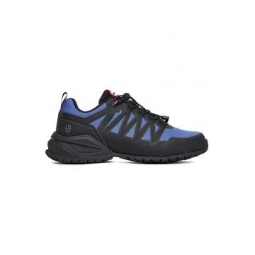 Pantofi sport barbati -  trekking - negru/albastru - textil