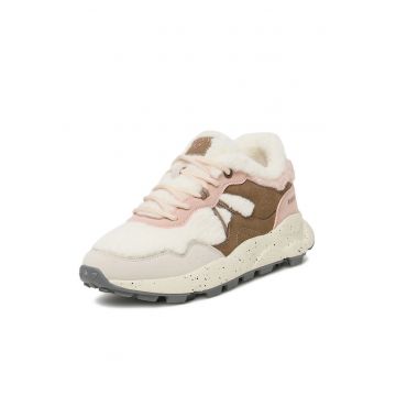 Pantofi sport dama  CEO-V12-1088 - alb/roz