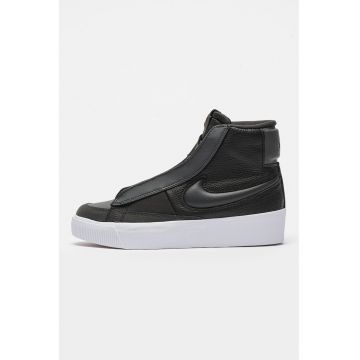 Pantofi sport mid-high din piele cu insertii din material sintetic Blazer Victory