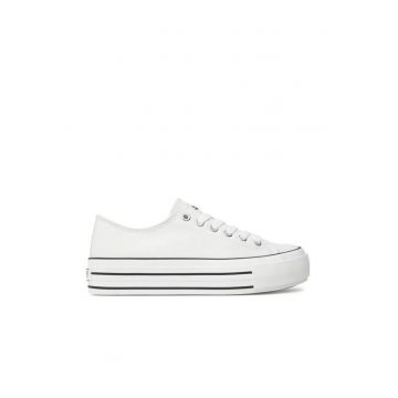 Tenisi albi  pentru dama - Alb