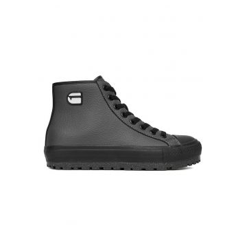Tenisi barbati  piele naturala - gri - model CEO-ALEX-01