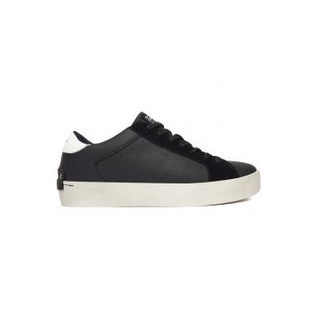 Tenisi dama -  CEO-YG240112-01L - negru - piele naturala
