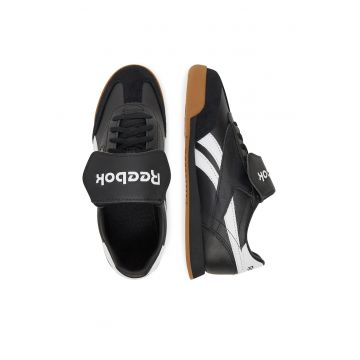 Tenisi dama -  piele naturala - alb/negru -