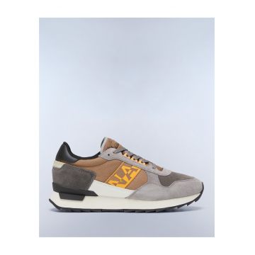 Pantofi sport cu perforatii decorative Stab - Maro