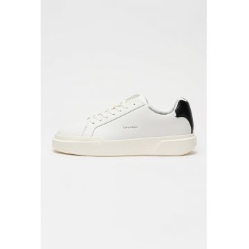 Pantofi sport low-cut de piele cu logo