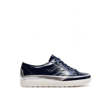 Tenisi dama -  30366282039 - Piele naturala - Bleumarin