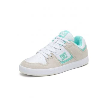 Tenisi dama -  DC01682  - piele naturala - bej/alb