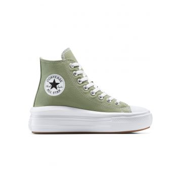 Tenisi high-cut cu platforma Chuck Taylor All Star Move