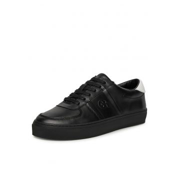 Pantofi barbati -  ENZO-01 - piele naturala - negru -