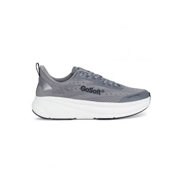 Pantofi sport barbati  gri - tesatura