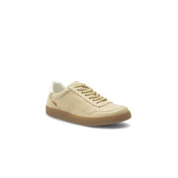 Pantofi sport dama -  376415 - Piele naturala - Bej