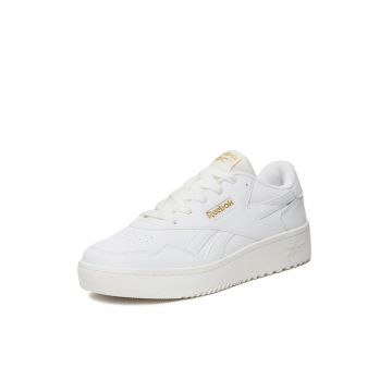 Sneakers unisex  piele naturala - alb -