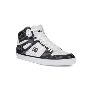 Tenisi barbati  PURE HIGH-TOP WC ADY - Alb/Negru