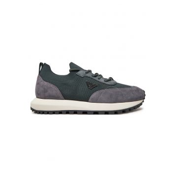 Tenisi barbati -  Verde/Gri - textil -