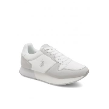 Tenisi dama -  textil - alb/gri